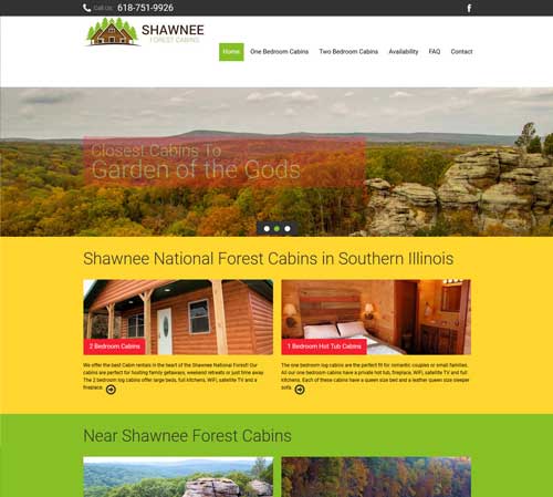 Shawnee National Forest Cabins And B B In Southern Illinois